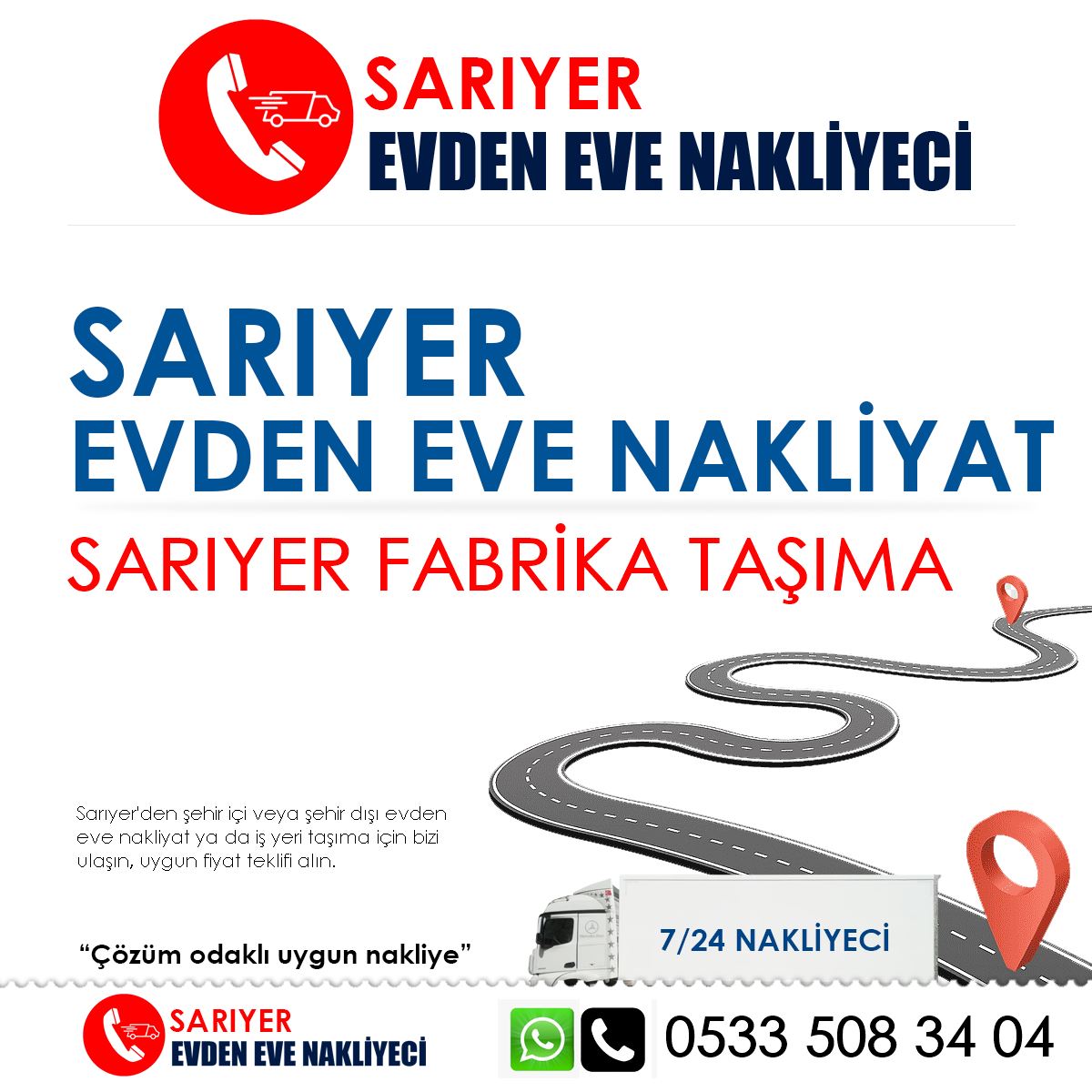 Sarıyer Fabrika Taşıma : Kapak Görseli